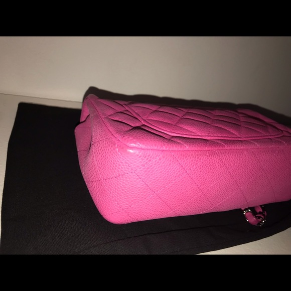 ❌SOLD❌Chanel Pink Caviar Leather mini flap bag - Picture 6 of 8